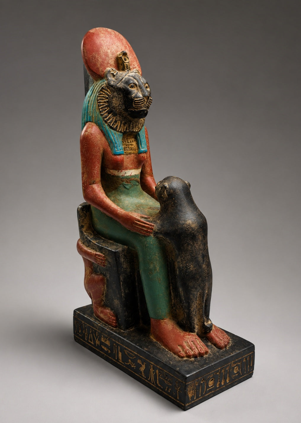 Seated Sekhmet Statue